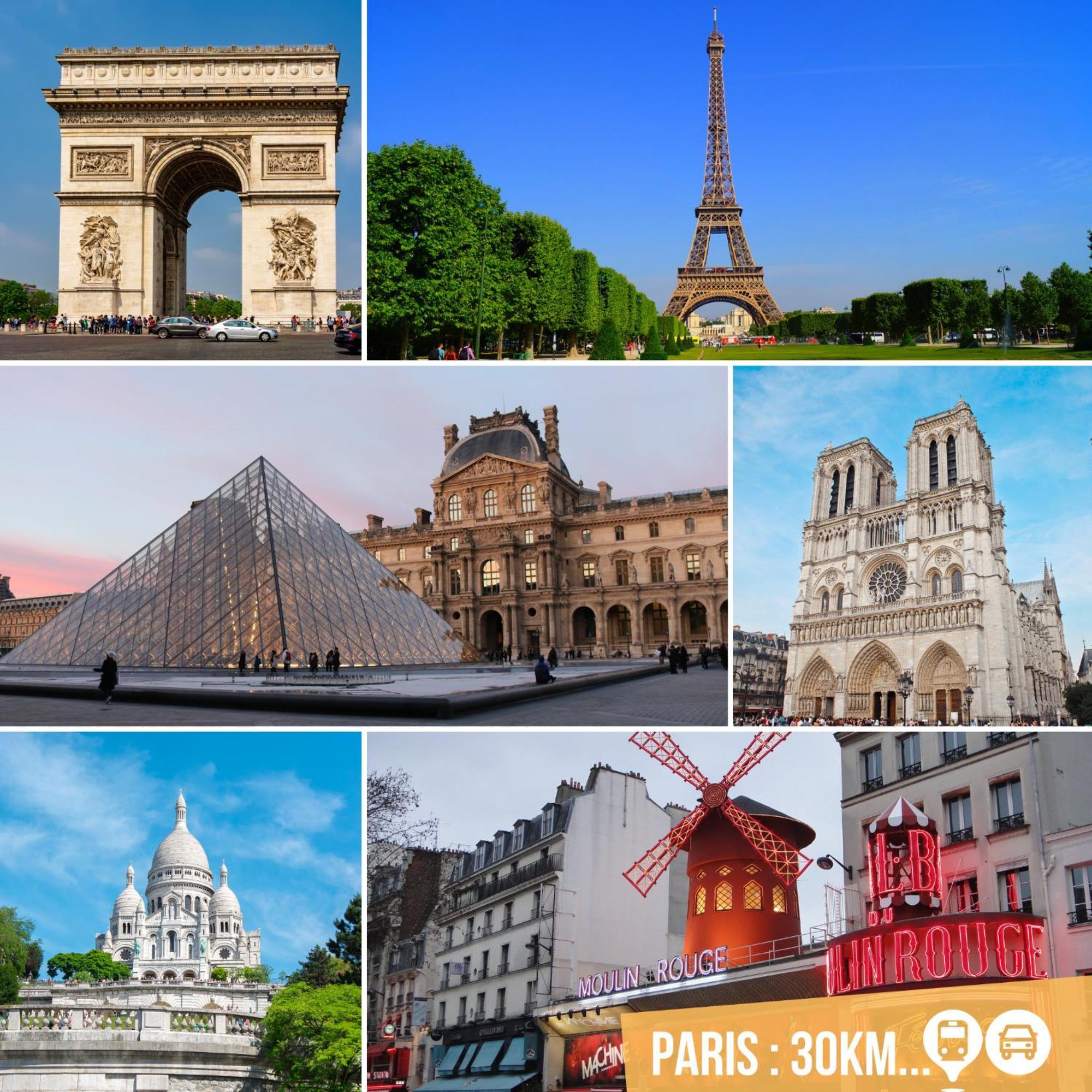 Апартаменти Appt T3, 65 M2 Proche De Paris Mery-sur-Oise Екстер'єр фото